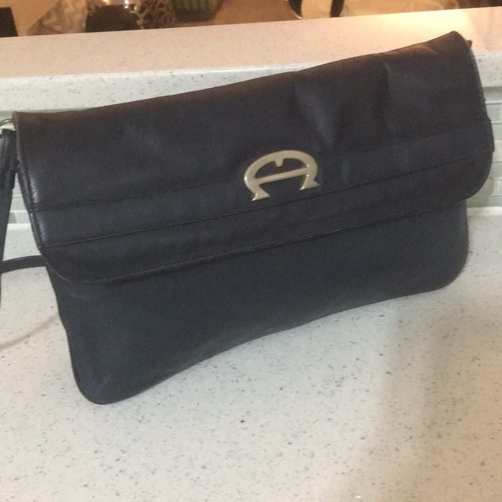 VTG Etienne Aigner  leather bag / clutch